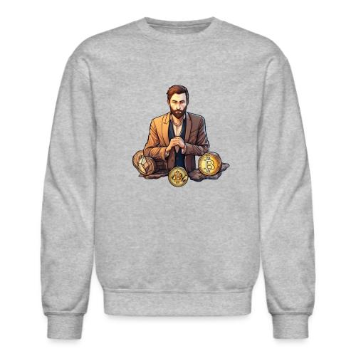 BTC MAN - Unisex Crewneck Sweatshirt