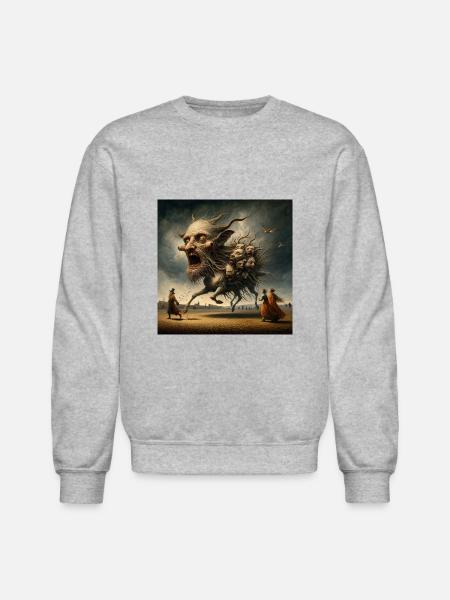 horseman - Unisex Crewneck Sweatshirt - heather gray