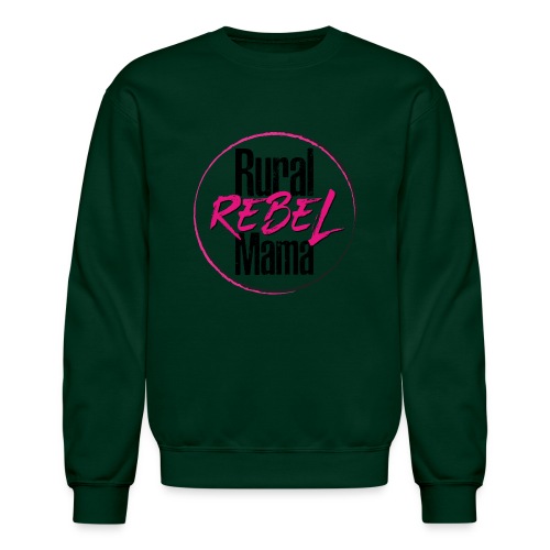 Rural Rebel Mama Logo - Unisex Crewneck Sweatshirt