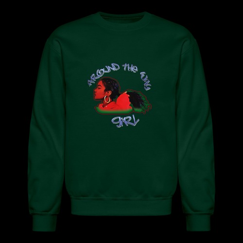 Around The Way Girl - Unisex Crewneck Sweatshirt