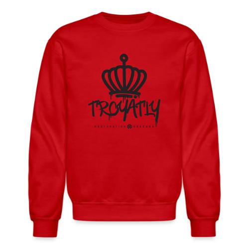 RO Troyalty Tag Dark - Unisex Crewneck Sweatshirt