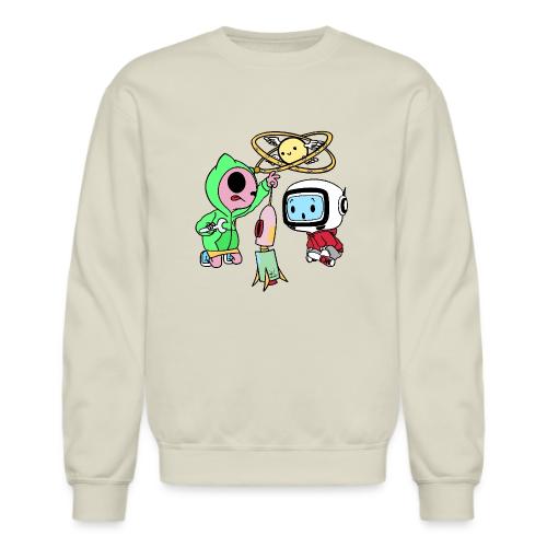 VRX Friends Spaceship - Unisex Crewneck Sweatshirt