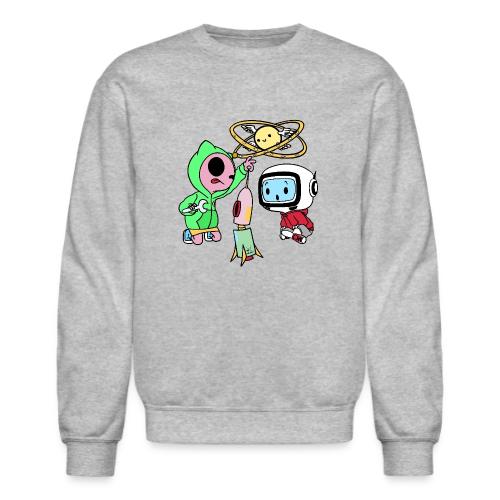 VRX Friends Spaceship - Unisex Crewneck Sweatshirt