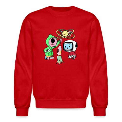 VRX Friends Spaceship - Unisex Crewneck Sweatshirt