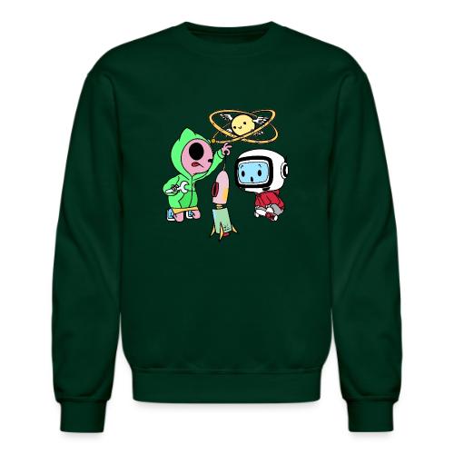VRX Friends Spaceship - Unisex Crewneck Sweatshirt