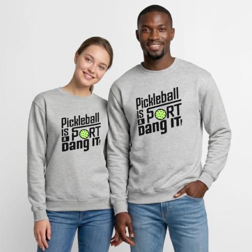 Funny Pickleball Design for Pickleball Lovers - Unisex Crewneck Sweatshirt