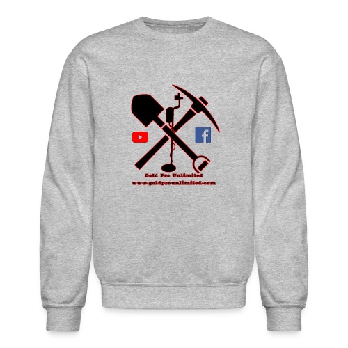 Pick Axe and Shovel Detector Shirt - Unisex Crewneck Sweatshirt