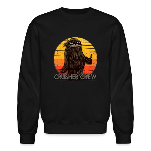 Crusher Crew Cryptid Sunset - Unisex Crewneck Sweatshirt