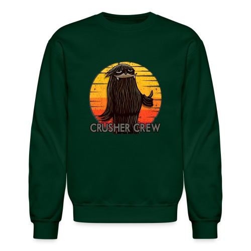 Crusher Crew Cryptid Sunset - Unisex Crewneck Sweatshirt