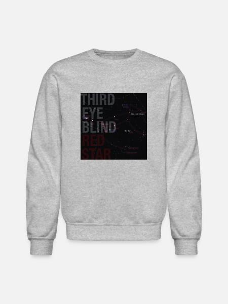 Red Star - Unisex Crewneck Sweatshirt - heather gray
