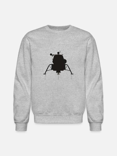 Lunar Module - Unisex Crewneck Sweatshirt - heather gray