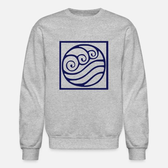 The waterbending symbol' Unisex Crewneck Sweatshirt | Spreadshirt