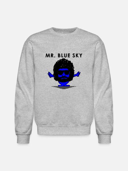 Mr Blue Sky cartoon - Unisex Crewneck Sweatshirt - heather gray