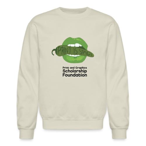 2024 T-Shirt Contest College Winner Print is Spicy - Unisex Crewneck Sweatshirt