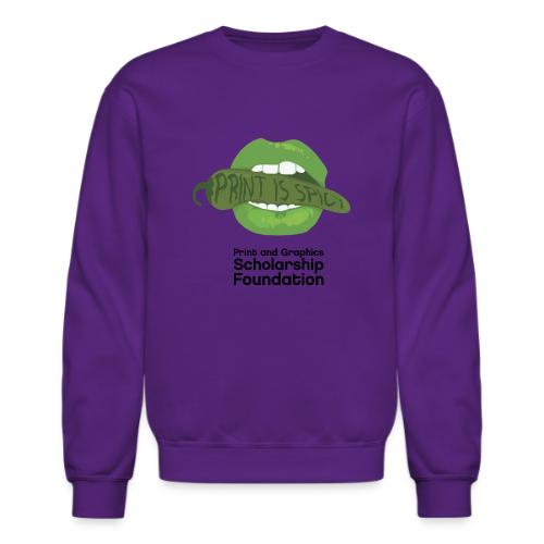 2024 T-Shirt Contest College Winner Print is Spicy - Unisex Crewneck Sweatshirt