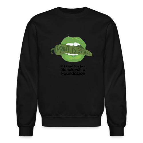2024 T-Shirt Contest College Winner Print is Spicy - Unisex Crewneck Sweatshirt