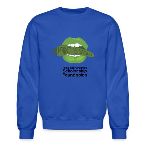 2024 T-Shirt Contest College Winner Print is Spicy - Unisex Crewneck Sweatshirt