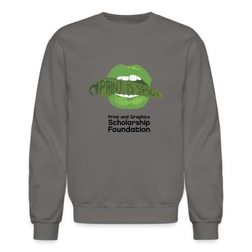 2024 T-Shirt Contest College Winner Print is Spicy - Unisex Crewneck Sweatshirt
