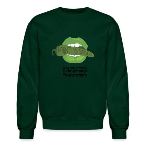 2024 T-Shirt Contest College Winner Print is Spicy - Unisex Crewneck Sweatshirt