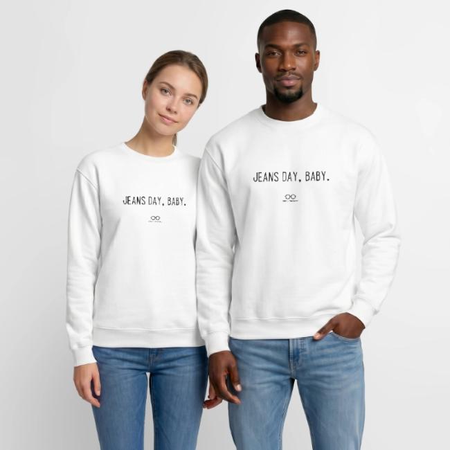Jeans Day, Baby. (black text)