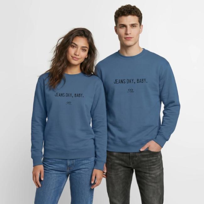 Jeans Day, Baby. (black text)