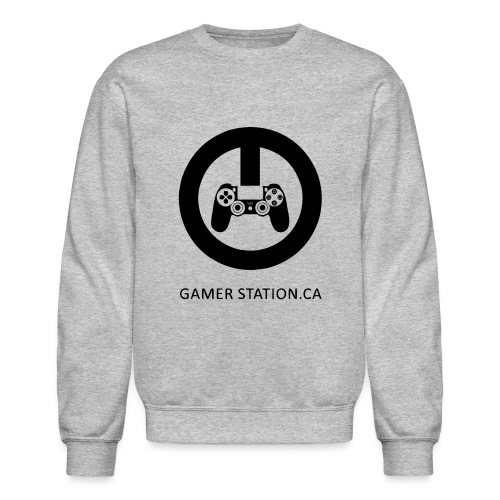 GamerStation.ca logo - Unisex Crewneck Sweatshirt