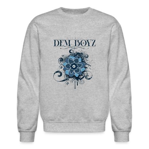 Flower Splash Blues - Unisex Crewneck Sweatshirt