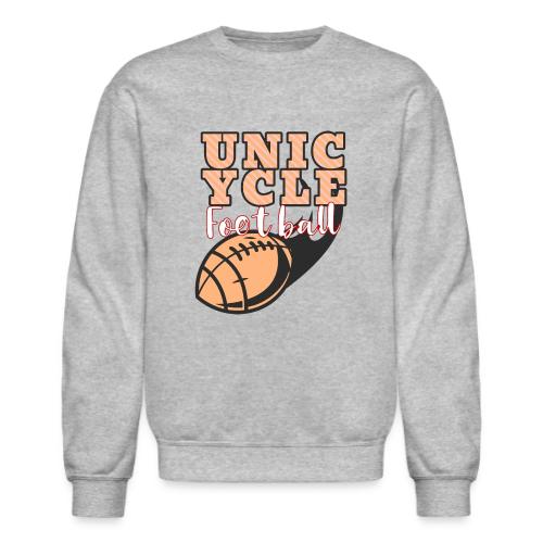 Unicycle Football - Unisex Crewneck Sweatshirt