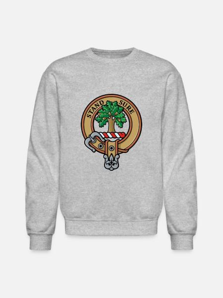 Clan Anderson Crest - Unisex Crewneck Sweatshirt - heather gray
