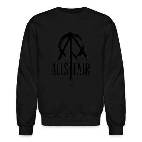 AF Black Logo - Unisex Crewneck Sweatshirt