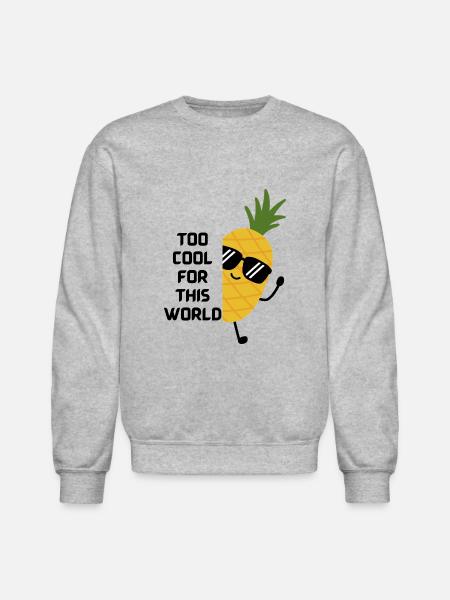 too cool - Unisex Crewneck Sweatshirt - heather gray