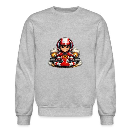 Carcadelogoracerfront - Unisex Crewneck Sweatshirt