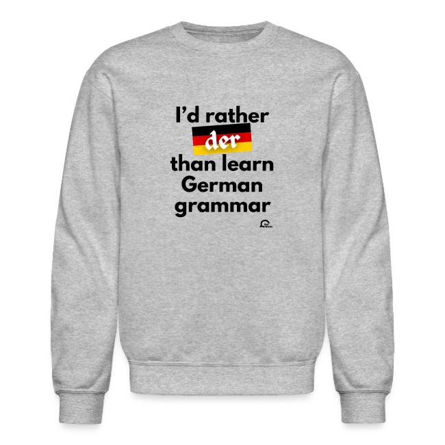 I'd rather "der"