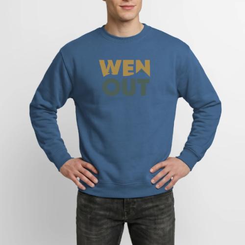 WenOut Logo (dark) - Unisex Crewneck Sweatshirt