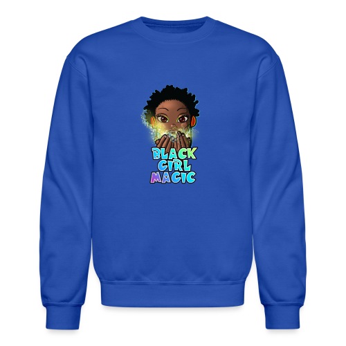 Black Girl Magic - Unisex Crewneck Sweatshirt