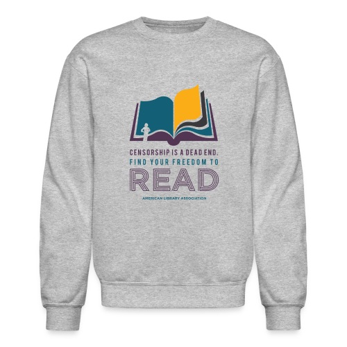 Find Your Freedom to Read - Unisex Crewneck Sweatshirt