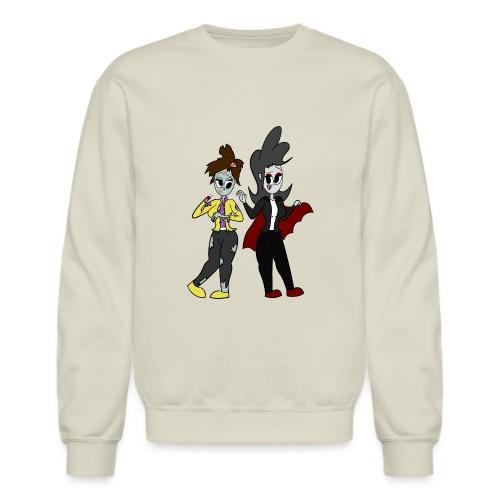 Vampire Coll and Zombie Dersy - Unisex Crewneck Sweatshirt