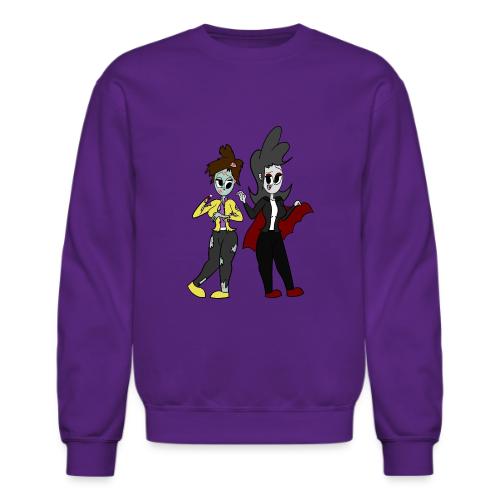 Vampire Coll and Zombie Dersy - Unisex Crewneck Sweatshirt