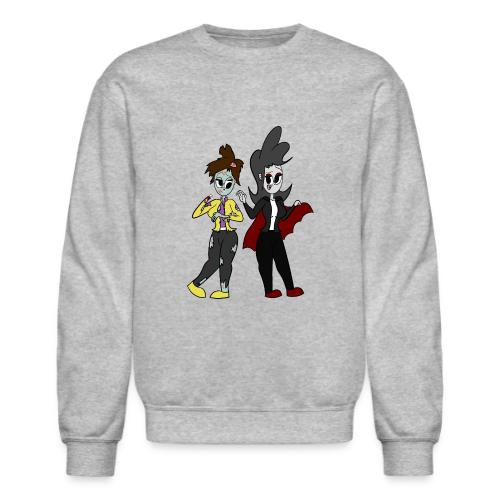 Vampire Coll and Zombie Dersy - Unisex Crewneck Sweatshirt