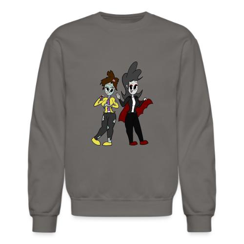 Vampire Coll and Zombie Dersy - Unisex Crewneck Sweatshirt