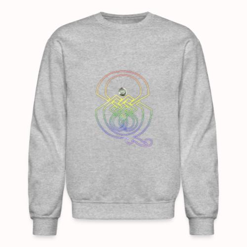 disco rainbow - Unisex Crewneck Sweatshirt