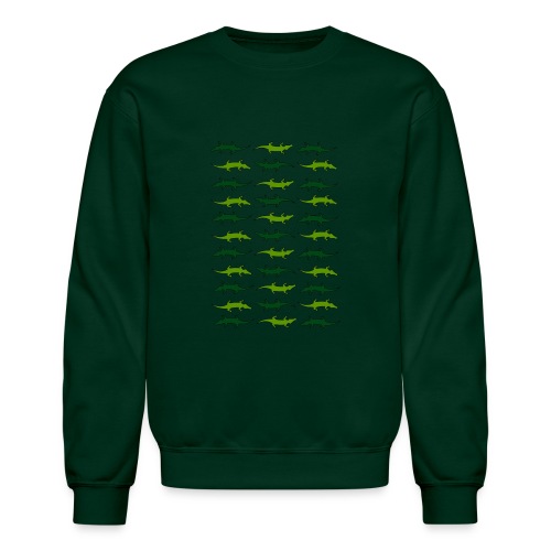 Crocs and gators - Unisex Crewneck Sweatshirt