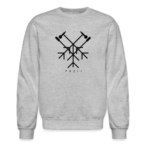 Pazij Black Logo - Unisex Crewneck Sweatshirt