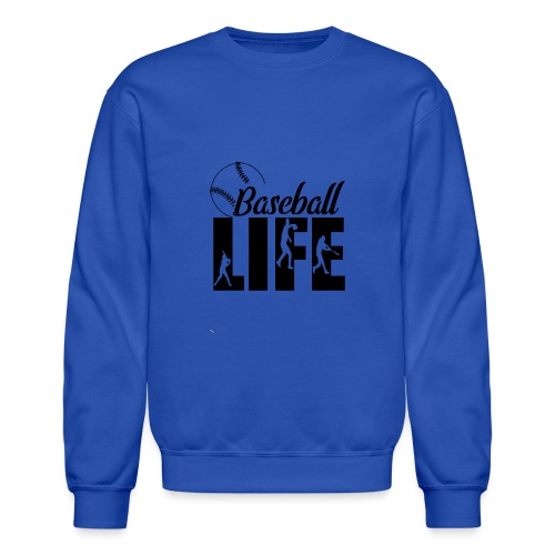 Baseball life - Unisex Crewneck Sweatshirt