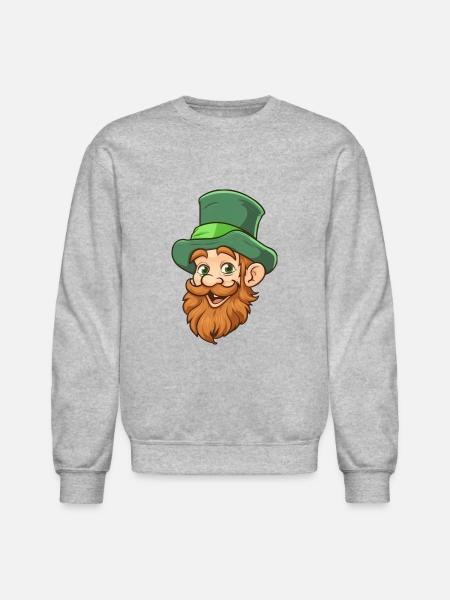 Saint Patrick - Unisex Crewneck Sweatshirt - heather gray
