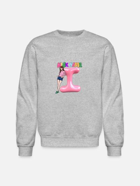 Nick Name I - Unisex Crewneck Sweatshirt - heather gray