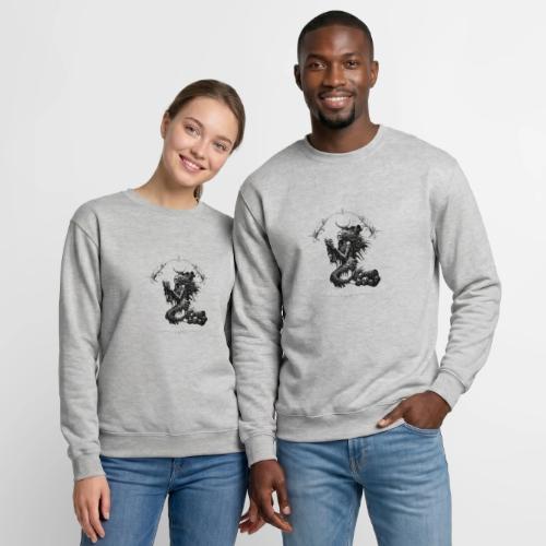 love and haunted - Unisex Crewneck Sweatshirt