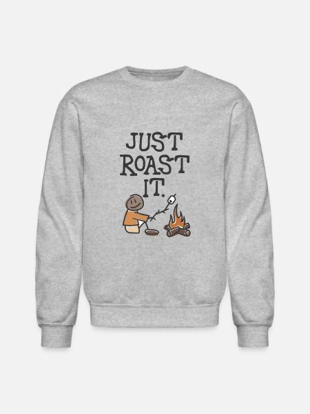 Just Roast It - Unisex Crewneck Sweatshirt - heather gray