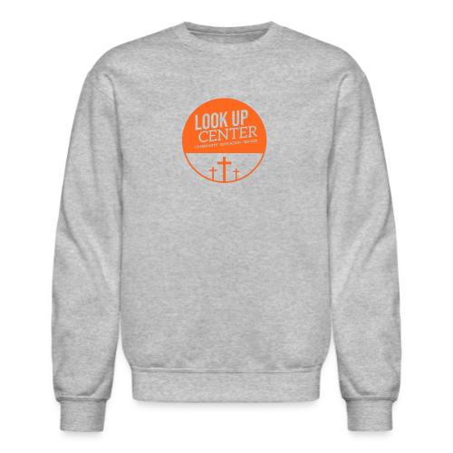 Look Up Center Logo - Unisex Crewneck Sweatshirt