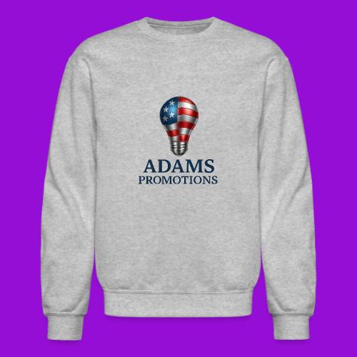 Adams promotions American flag metallic light bulb - Unisex Crewneck Sweatshirt
